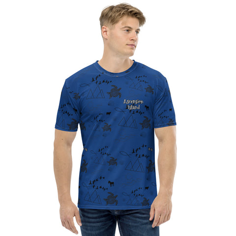 Ascension Island Pattern T-shirt