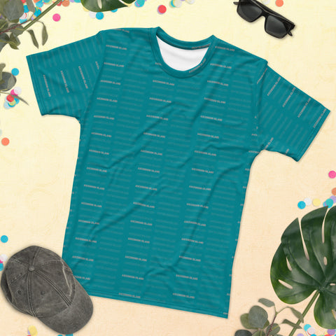 Ascension Island Text Pattern T-shirt