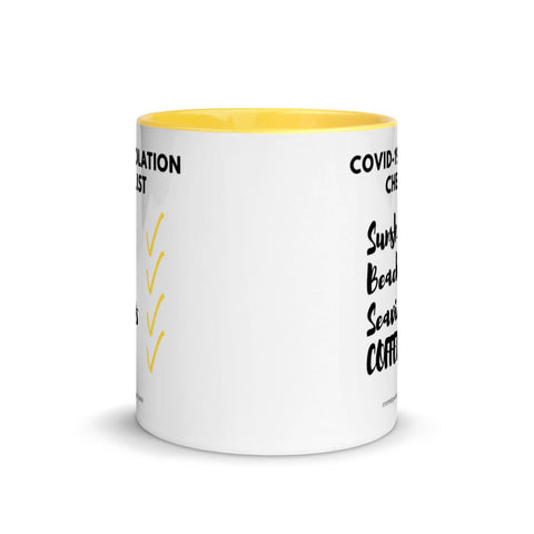 Mug with Yellow Colour Inside